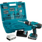 Perceuse visseuse à percussion + 74 accessoires - Makita - Brico Dépôt