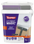 Kit enduit "Magic Liss'" murs dégradés 12 kg - Toupret - Brico Dépôt