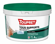 Enduit de lissage tous supports 4 kg - Toupret - Brico Dépôt