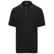 Polo "barchan" noir 3 boutons taille m - Site - Brico Dépôt