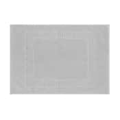 Tapis de bain 50 x 70 "Tendance" gris souris - Brico Dépôt