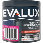 Peinture extérieur jardin Base A Satin 0,23 L - Evalux - Brico Dépôt