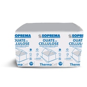 Ouate de cellulose pour combles et murs - 14 kg - Soprema - Brico Dépôt