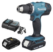 Perceuse visseuse 18 V + chargeur + 2 batteries 1,5 Ah - Makita - Brico Dépôt