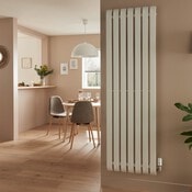 Radiateur en acier "Hellen" blanc - H. 180 x l. 54 cm - Bodner - Brico Dépôt