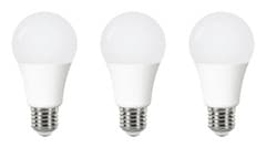 3 ampoules connectées LED E27 806 lm 4000K blanc "Myko" - Brico Dépôt