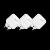 Lot de 3 prises connectées intérieures 16 A et 3680 W maxi - blanc - Brico Dépôt