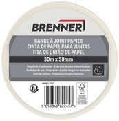 Bande à joints papier - Rouleau 30 m x 50 mm - Brenner - Brico Dépôt