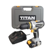 Perceuse à percussion sans fil 18 V + 1 batterie 2 Ah - Titan - Brico Dépôt