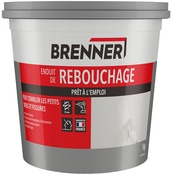 Enduit de rebouchage en pâte - Pot 1 kg - Brenner - Brico Dépôt