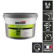 Enduit multifonctions pour surfaces texturées, en pâte - Pot 4 kg - Brenner - Brico Dépôt