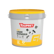 Garnissant, lissant multi application en pâte - Seau 20 Kg - Toupret - Brico Dépôt