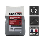 Enduit de rebouchage en poudre pour extérieur - Sachet 5 kg - Brenner - Brico Dépôt