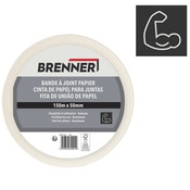 Bande à joints papier - Rouleau 150 m x 50 mm - Brenner - Brico Dépôt