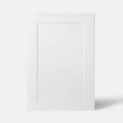 Façade 1 porte 50cm "ARTEMISIA/FLORIE" blanc mat - L. 49.7 x H. 71.5cm - Cooke and Lewis - Brico Dépôt