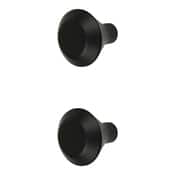 2 boutons de cuisine ronds 3cm noir mat "NUTMEG" - Cooke and Lewis - Brico Dépôt