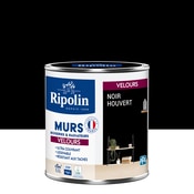 Peinture  intérieur Velours 0,5 L Noir Houvert - Ripolin - Brico Dépôt