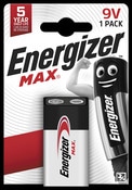 Pack de 1 pile alcaline 9V - Energizer - Brico Dépôt