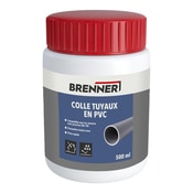 Colle tuyaux en PVC - pot 500 ml - Brenner - Brico Dépôt