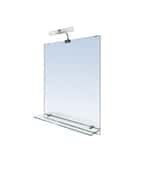 Miroir LED "Clarach" L. 50 x H. 60cm - Brico Dépôt