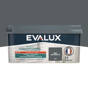 Peinture faïence et lambris Mat 2 L Gris Anthracite - Evalux - Brico Dépôt