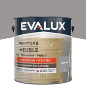 Peinture meuble Mat 2 L Gris Poivre - Evalux - Brico Dépôt