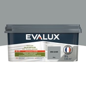 Peinture sol et escalier Mat 2 L Gris Acier - Evalux - Brico Dépôt