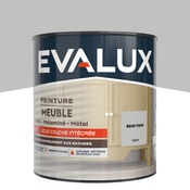 Peinture meuble Satin 0,5 L Gris Acier - Evalux - Brico Dépôt