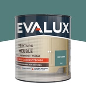 Peinture meuble Mat 0,5 L Vert cèdre - Evalux - Brico Dépôt