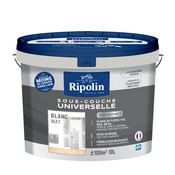 Sous couche universelle tous supports blanc mat 2,5 L - Ripolin - Brico Dépôt