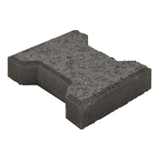 Pavé anthracite 16,5 x 19,8 cm x EP. 4,5 cm - Brico Dépôt