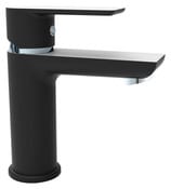 Mitigeur lavabo noir/chrome "Nency" - Brico Dépôt