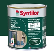 Peinture extérieure multi-matériaux - Vert basque - 0,5 L   - Syntilor - Brico Dépôt
