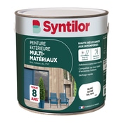 Peinture extérieure multi-matériaux - Blanc - 2 L - Syntilor - Brico Dépôt