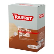 Enduit de rebouchage en poudre "Répar'Bois" - Boîte 1 Kg - Toupret - Brico Dépôt