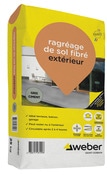 Ragréage de sol fibré extérieur 25 Kg - Weber - Brico Dépôt