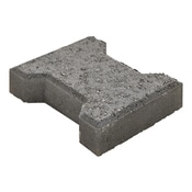 Pavé de jardin traité gris - 16,5X19,8CM EP.4.5 cm - Brico Dépôt