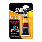 Tube de colle plastique rigide 55 ml - Sader - Brico Dépôt