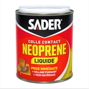 Colle contact néoprène liquide - 750 ml - Sader - Brico Dépôt