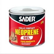 Colle contact néoprène en gel, spatule incluse - 500ml - Sader - Brico Dépôt