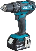 Perceuse à percussion Brushless 18V + 2 batteries 3Ah - DHP482SFE - Makita - Brico Dépôt