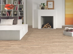 Carrelage de sol intérieur parquet beige 1,62 m² - Brico Dépôt