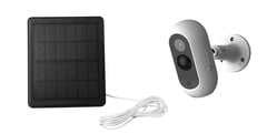 Caméra de surveillance extérieur rechargeable solaire WIFI - Brico Dépôt