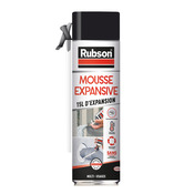 Mousse expansive aérosol multi-usages 345 ml - Rubson - Brico Dépôt