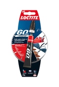 Colle multi-usages tous matériaux 60 secondes, formule gel flexible, tube 20 g - Loctite - Brico Dépôt