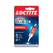 Colle forte, liquide super glue-3 original, tous matériaux, transparente, tube 3 g - Loctite - Brico Dépôt