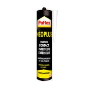 Colle de fixation Néoplus type néoprène, matériaux poreux et non poreux, cartouche 390 g - Perfax - Brico Dépôt