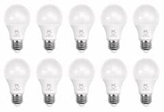 10 Ampoules led e27 3000k 810lm no dim - Brico Dépôt