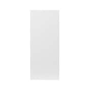 Façade 1 porte "Dorice" blanc brillant L30xH81 - GoodHome - Brico Dépôt