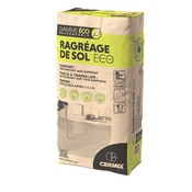 Ragréage de sol "Éco-responsable" blanc - sac de 25 kg - Brico Dépôt